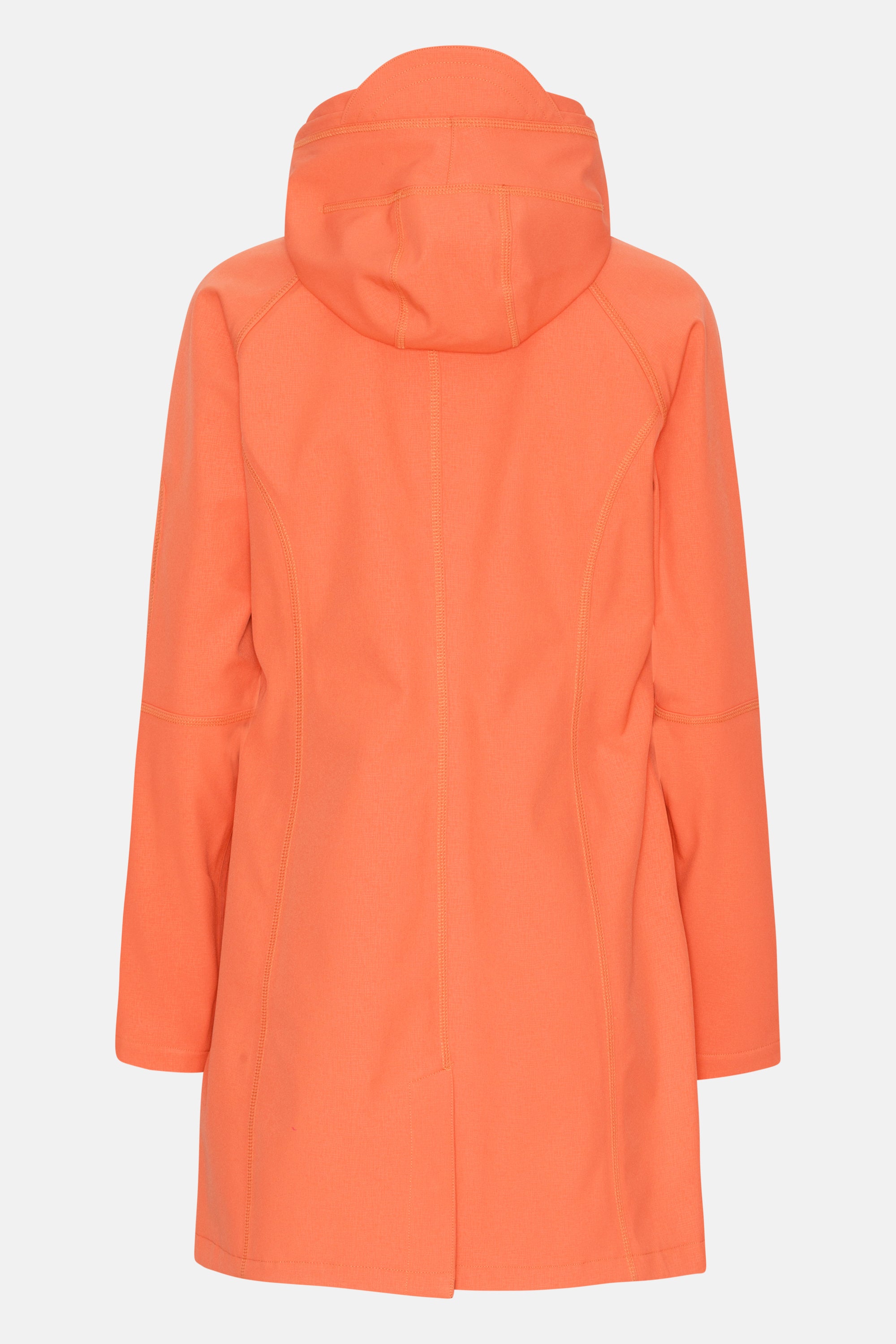 Softshell Regenmantel - Hot Orange